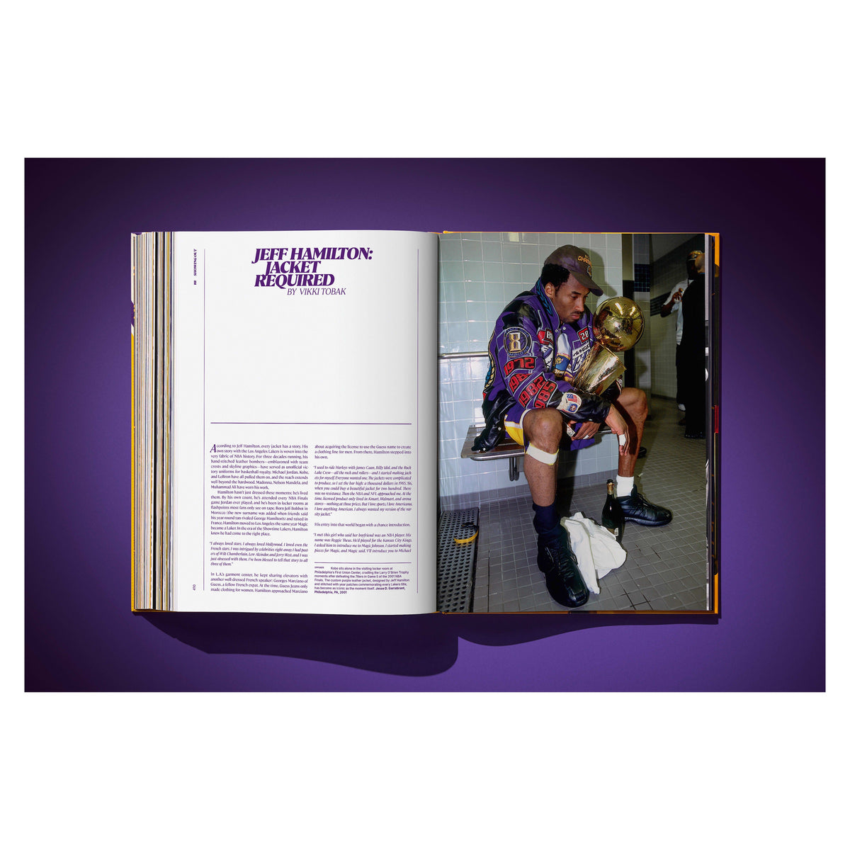 Lakers An Official History of the Purple & Gold TASCHEN coffee table book