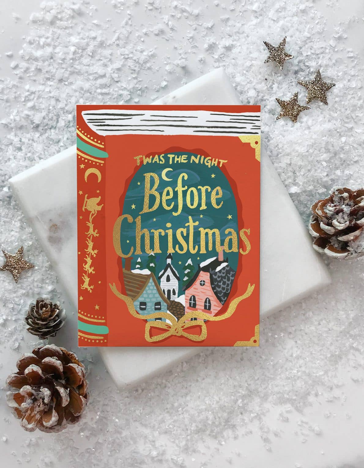 The Night Before Christmas Holiday Card