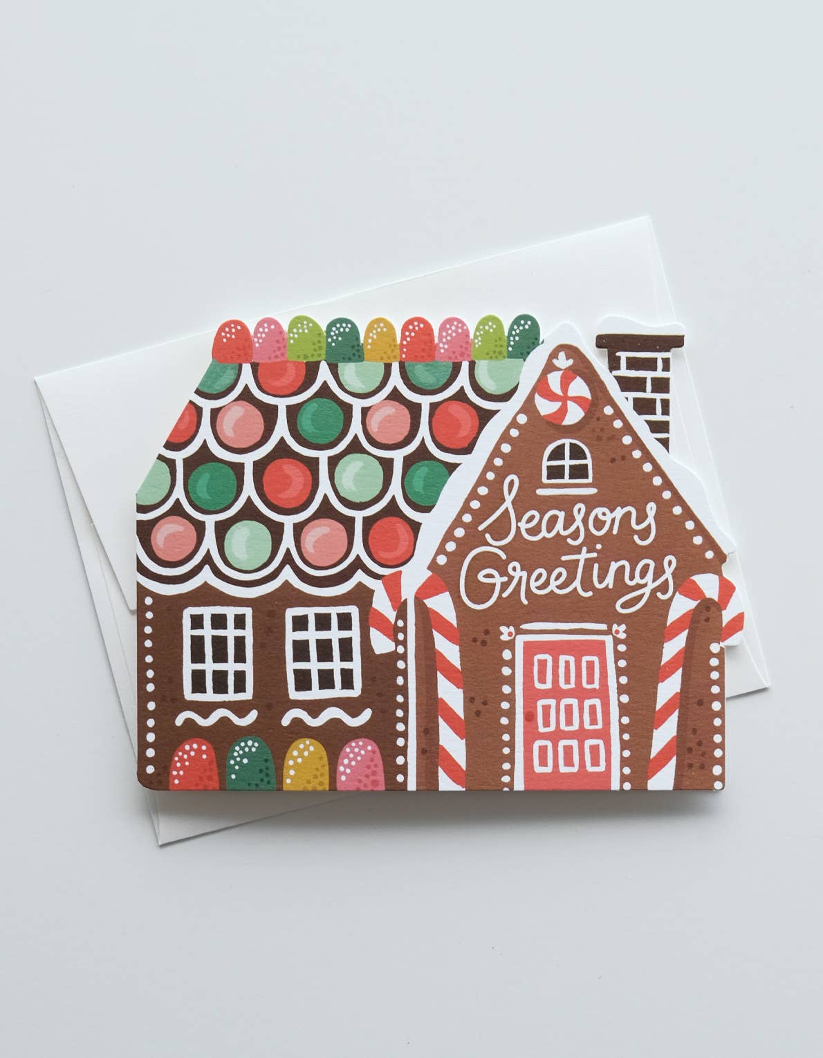 Gingerbread House Christmas Card