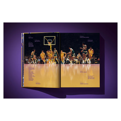 Lakers An Official History of the Purple & Gold TASCHEN coffee table book