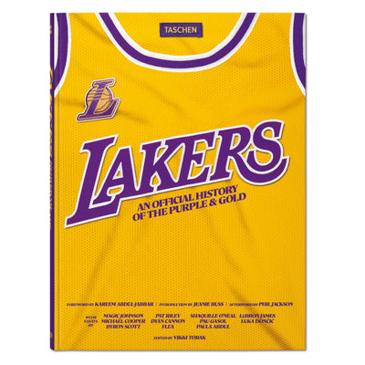 Lakers An Official History of the Purple & Gold TASCHEN coffee table book