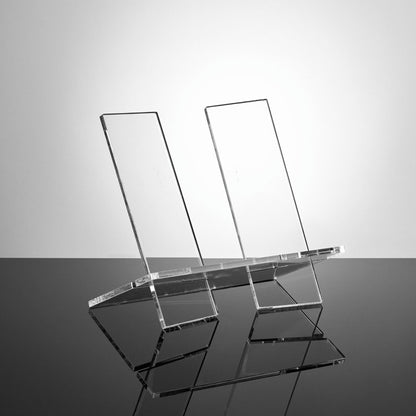 Clear acrylic book stand