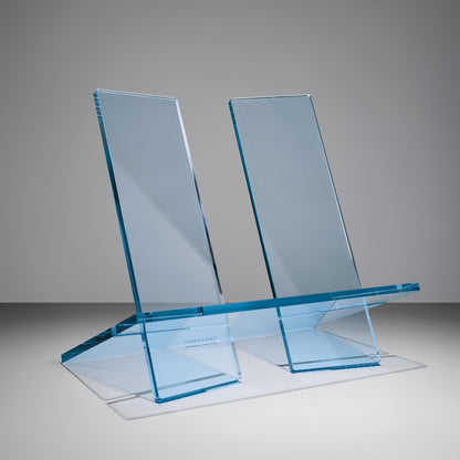 Extra Large Aqua Blue Bookstand