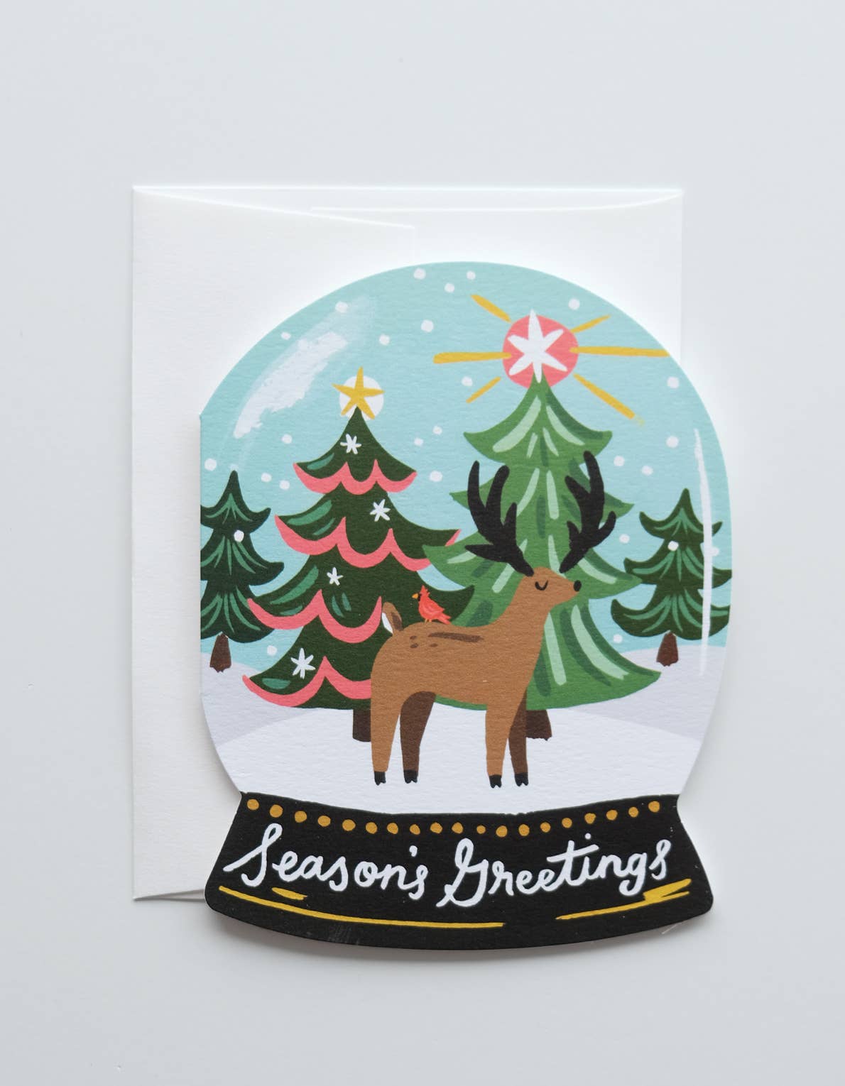 Winter Wonderland Snow Globe Card