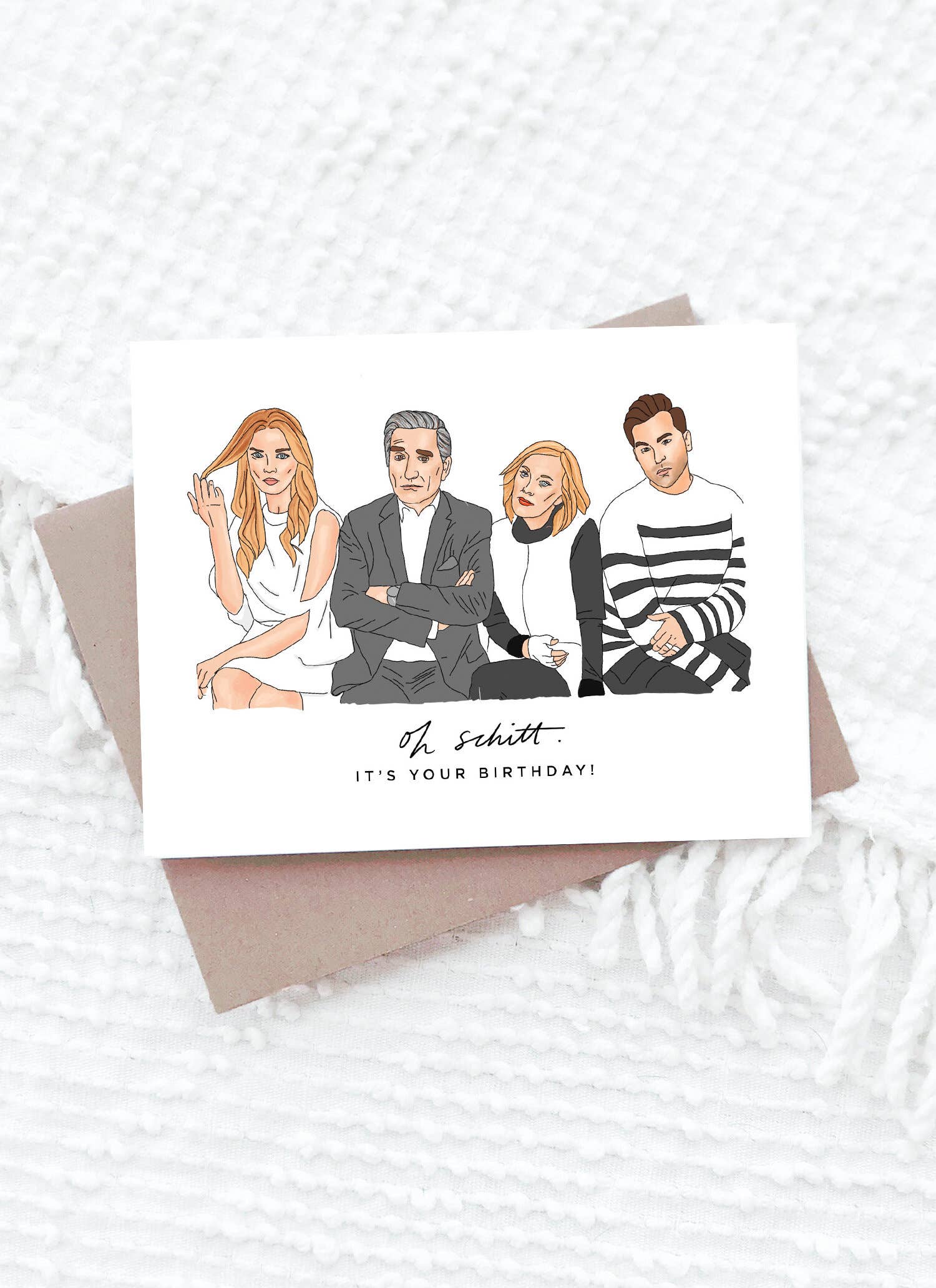 Schitt's Creek Birthday Card - Bosc Paper Supply Co.