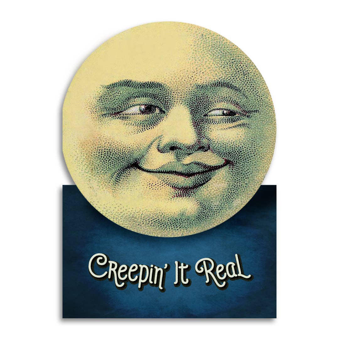 Creepin' It Real Halloween Card