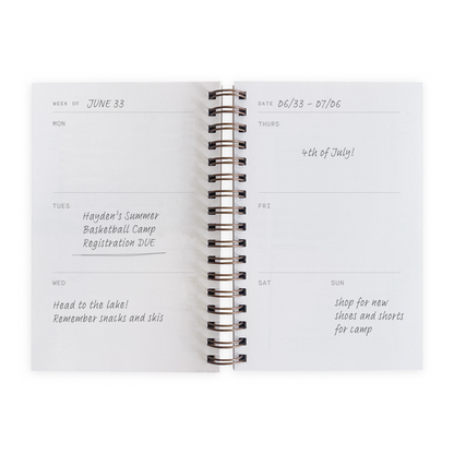 Dorian Weekly Undated Planner