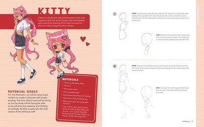 Anime + Chibi Art Class: A Complete Beginner Course in Drawing Manga Cuties + Their Chibis