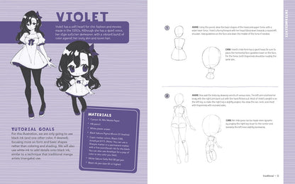 Anime + Chibi Art Class: A Complete Beginner Course in Drawing Manga Cuties + Their Chibis