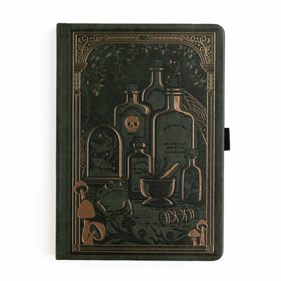 Apothecary Shelf Dot Grid Notebook