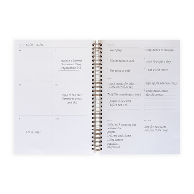 Dorian Weekly Undated Planner