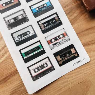 Cassette Tape Stickers