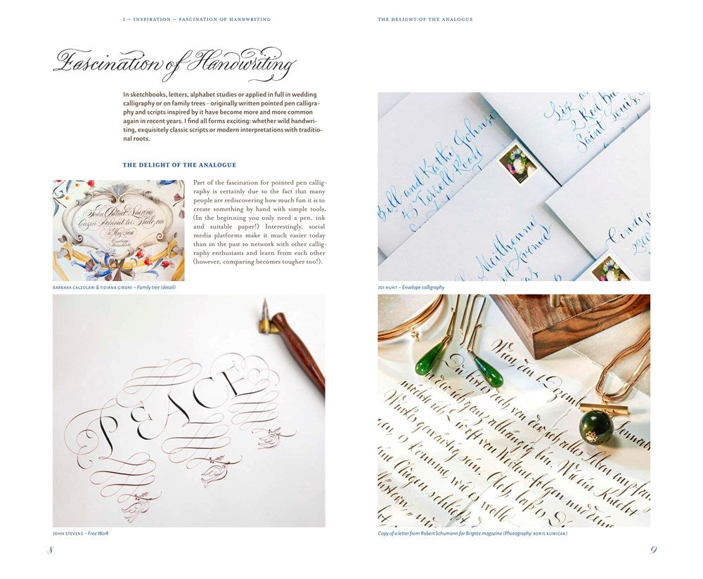 Copperplate Calligraphy: From the First Steps to Mastering Pointed Pen Calligraphy