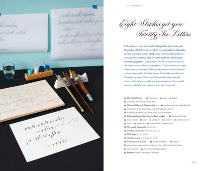 Copperplate Calligraphy: From the First Steps to Mastering Pointed Pen Calligraphy