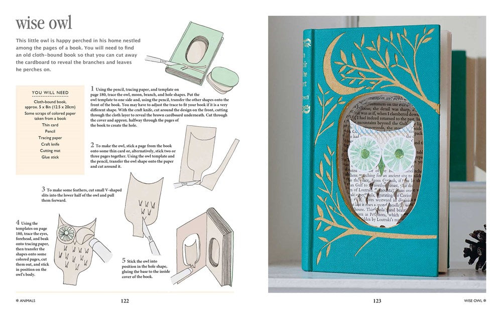 Creative Book Art: Over 50 Ways to Upcycle Books Into Stationery, Decorations, Gifts, and More