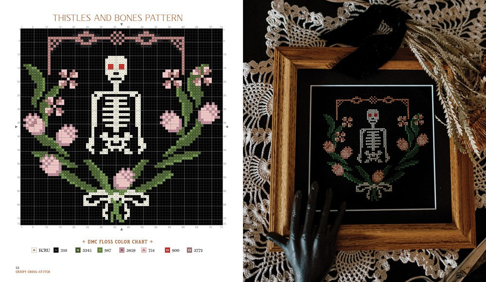 Creepy Cross-Stitch: 25 Spooky Projects to Haunt Your Halls