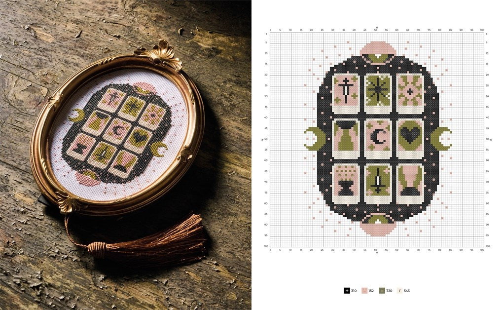 Cross Stitch Cabinet of Curiosities: 500 Magical Motifs and Peculiar Patterns