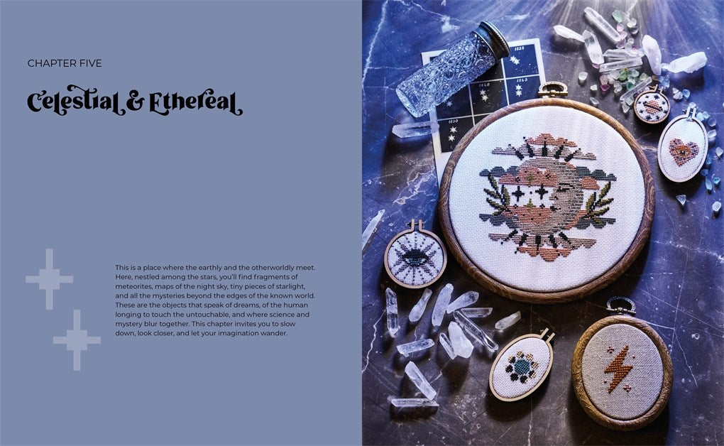 Cross Stitch Cabinet of Curiosities: 500 Magical Motifs and Peculiar Patterns