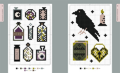 Cross Stitch Cabinet of Curiosities: 500 Magical Motifs and Peculiar Patterns