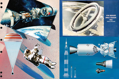 Cut-out Curiosities Space, Science & Technology: A Collage Book