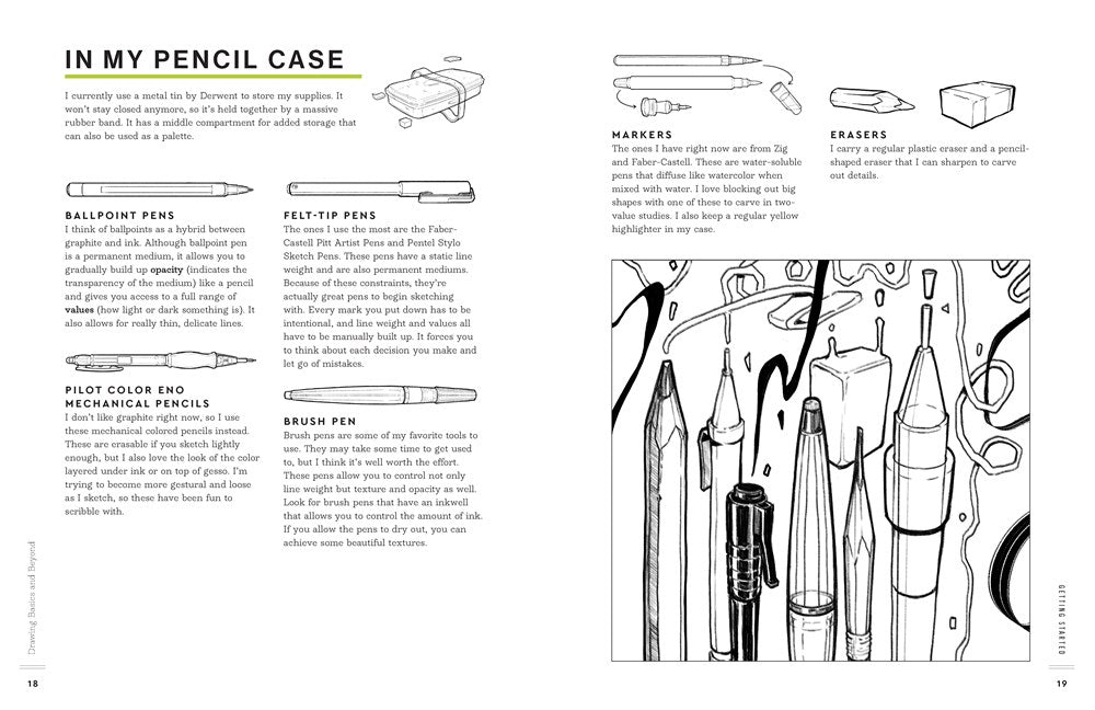 Drawing Basics and Beyond: Transform Observation Into Imagination