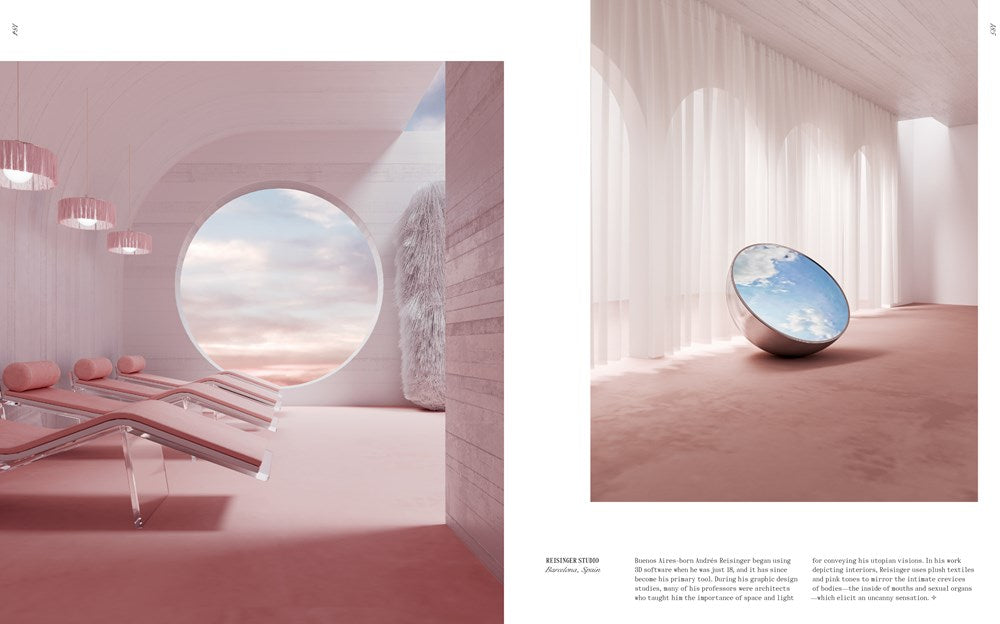 Dreamscapes and Artificial Architecture: Imagined Interior Design in Digital Art