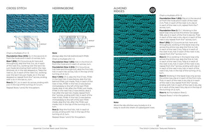 Essential Crochet Next-Level Stitches: Portable Stitch Companion: Textures, Colorwork, and Fancy Edgings