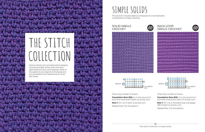 Essential Crochet Starter Stitches: Portable Stitch Companion: Solids, Shells & Fans, Openwork & Lace, and Simple Edgings