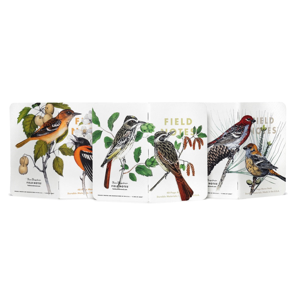 The Birds and Trees of North America Notebooks (3-Pack)