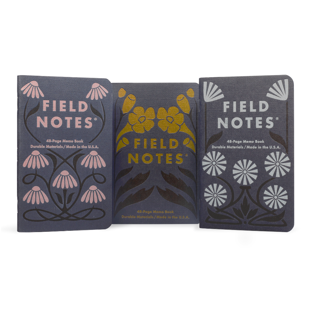 Fall Flowers Notebooks (3-Pack)