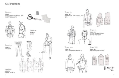 Fashion Patternmaking Techniques for Menswear: Shirts, Trousers, Jackets, Coats, Cloaks, Underwear and Knitwear