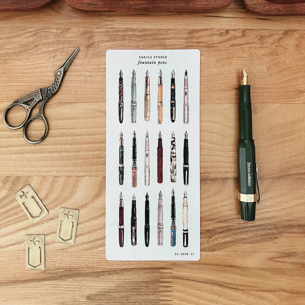 Fountain Pen Stickers