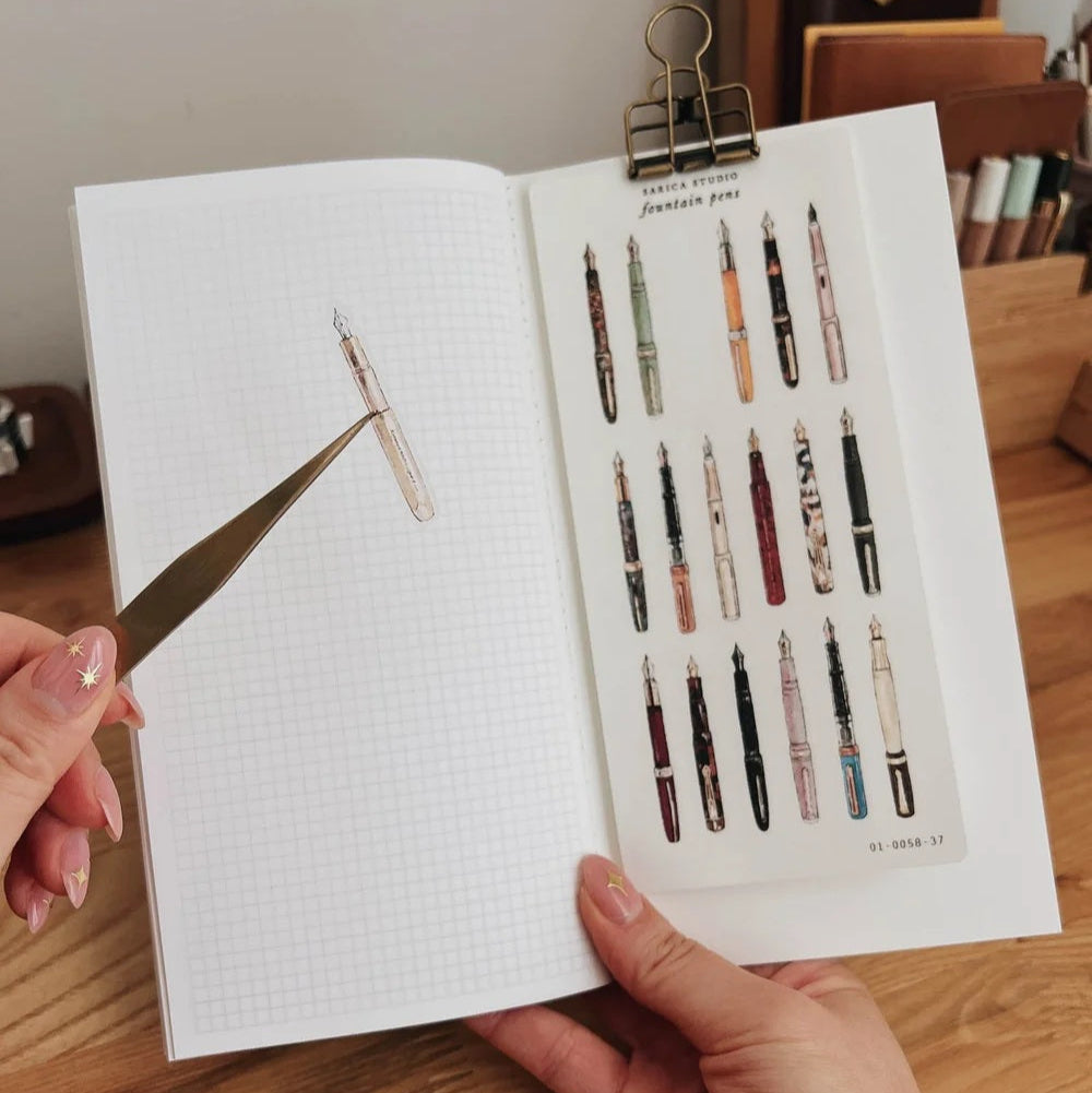 Fountain Pen Stickers