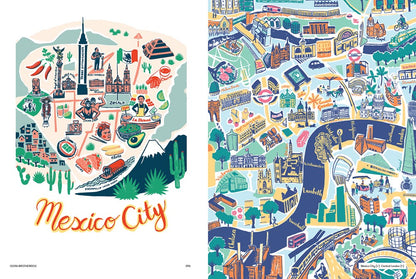 Get Lost: Explore the World Through Map Illustrations