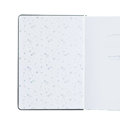 Lunar Veil Dot Grid Notebook