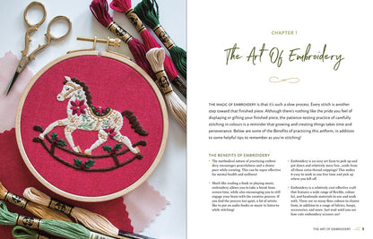 Handmade Holiday: Festive Embroidery Patterns and Techniques for Christmas Crafting