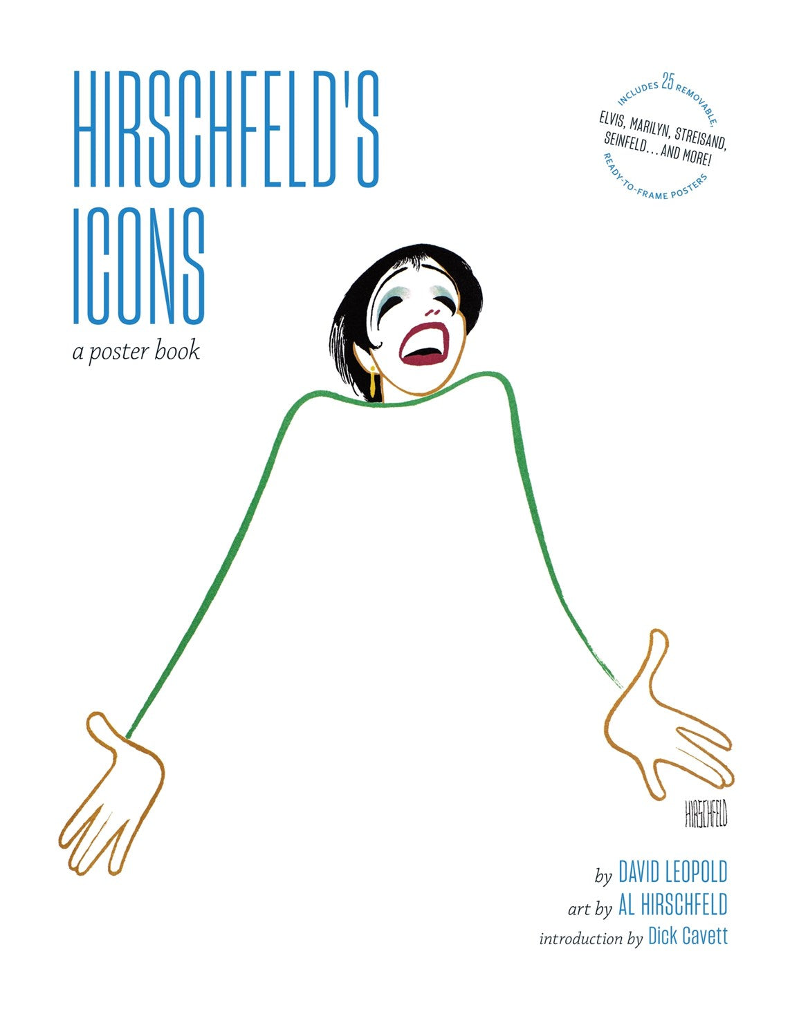 Hirschfeld's Icons: A Poster Book