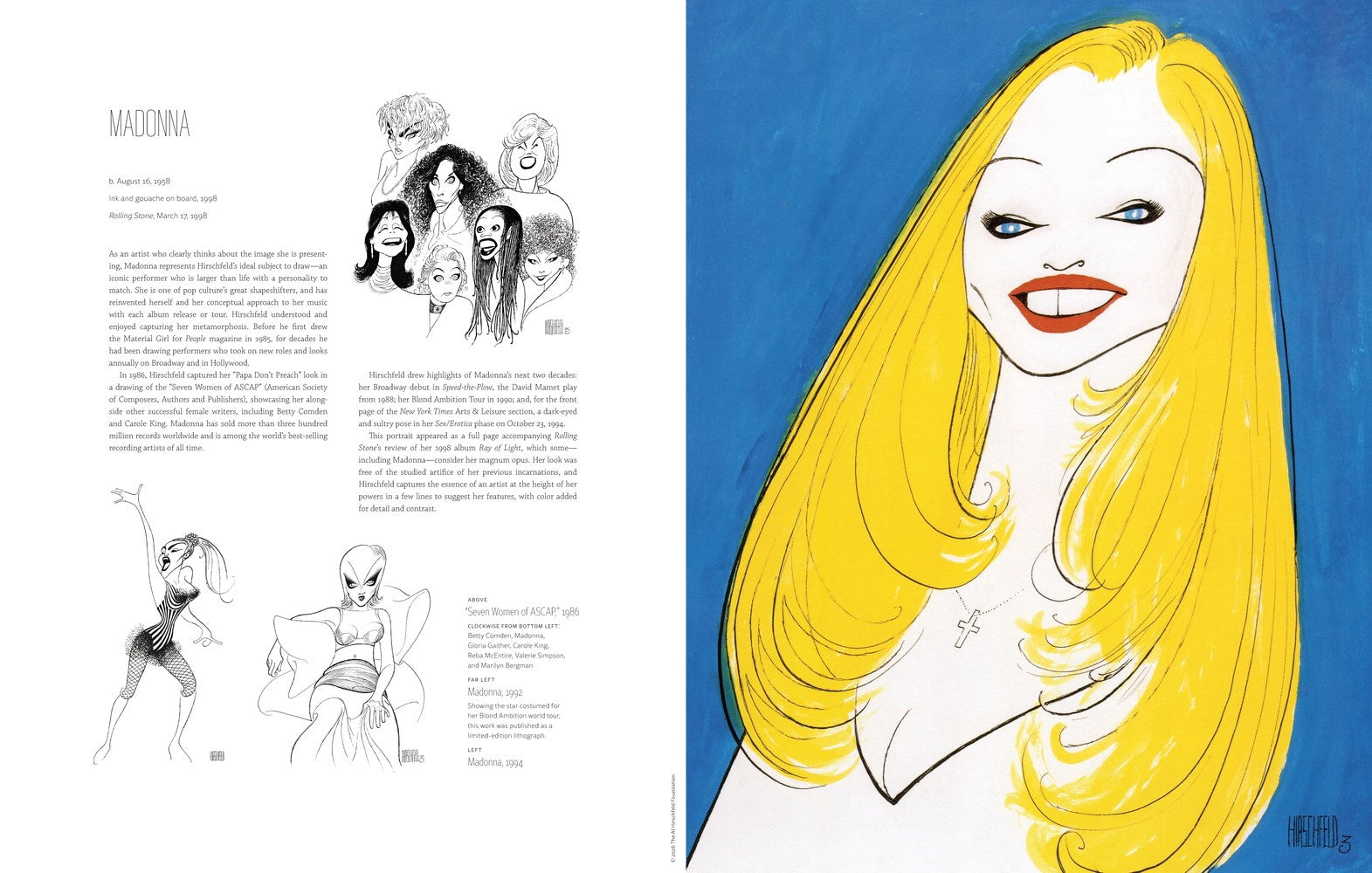 Hirschfeld's Icons: A Poster Book