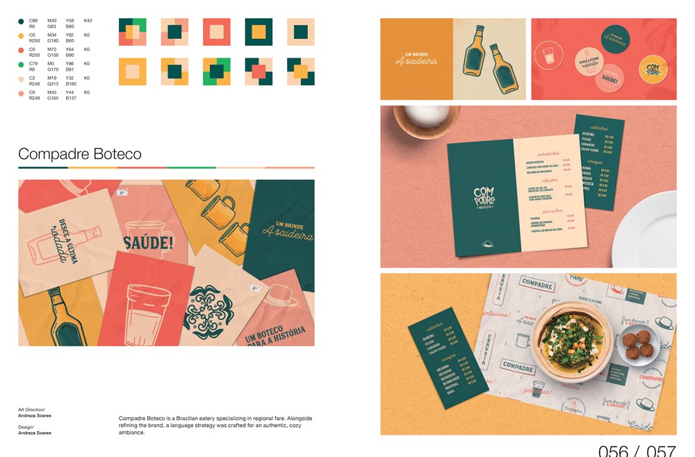 It's a Complement : Color Palettes in Graphic Design