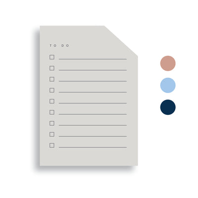 Colorblock Note Pad