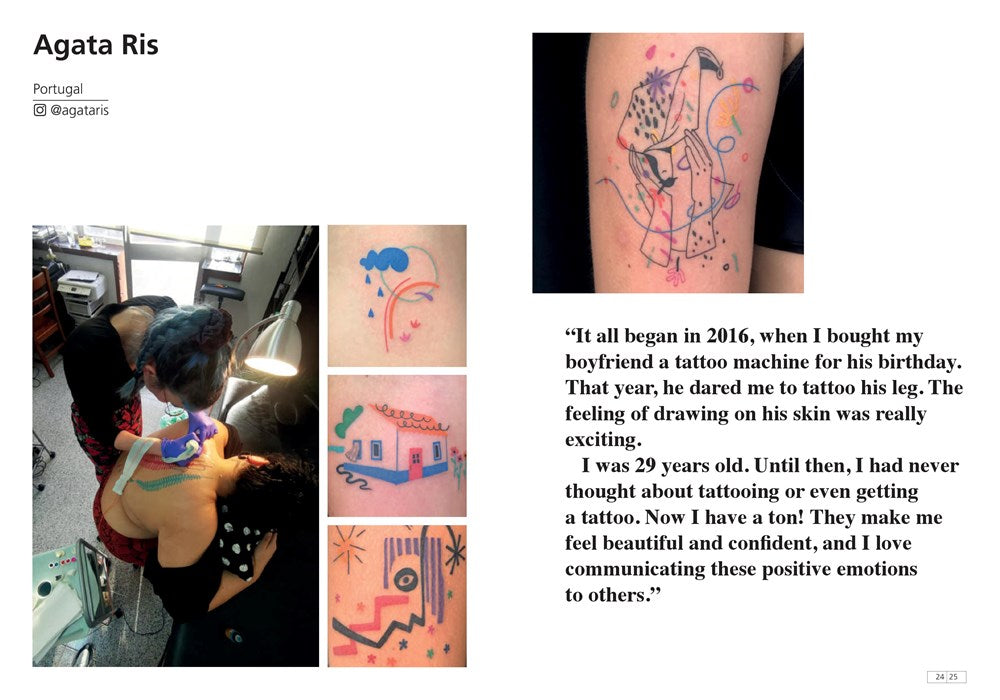 New Tattoo Artists : Illustrators and Designers Meet Tattoo