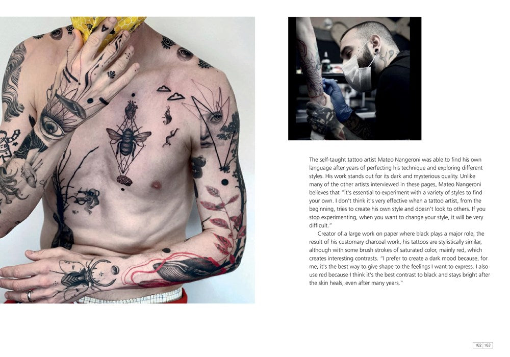 New Tattoo Artists : Illustrators and Designers Meet Tattoo