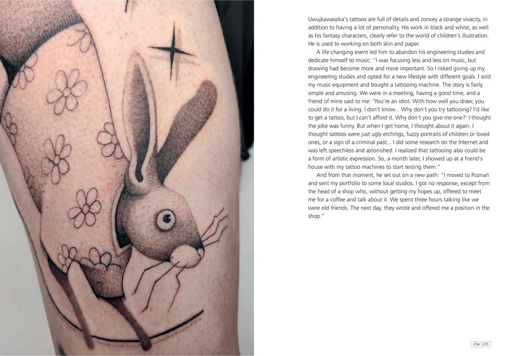 New Tattoo Artists : Illustrators and Designers Meet Tattoo