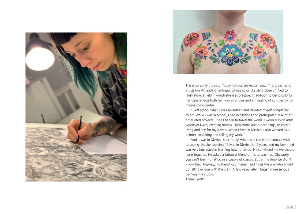 New Tattoo Artists : Illustrators and Designers Meet Tattoo