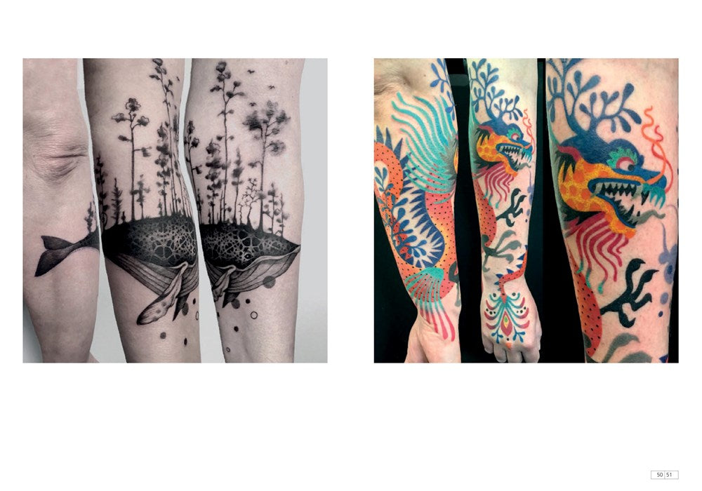 New Tattoo Artists : Illustrators and Designers Meet Tattoo