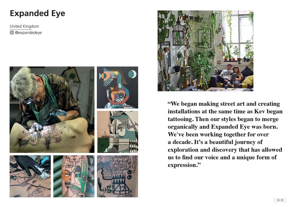 New Tattoo Artists : Illustrators and Designers Meet Tattoo