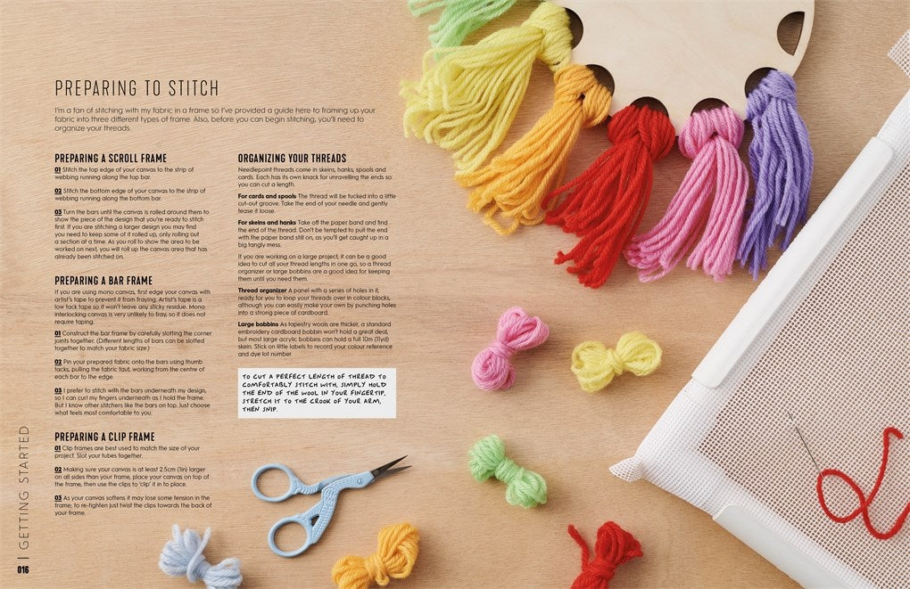 Next-Level Needlepoint: Over 100 Skill-Building Stitches and Techniques for Modern Tapestry Embroidery