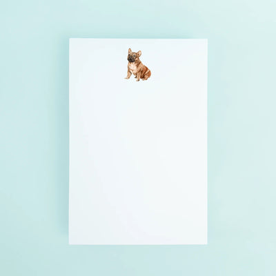 French Bulldog Notepad - Bosc Paper Supply Co.