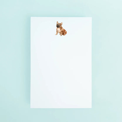 French Bulldog Notepad - Bosc Paper Supply Co.