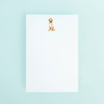 Golden Doodle Notepad - Bosc Paper Supply Co.